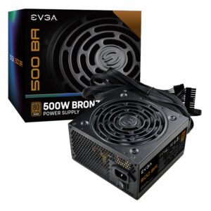 POWER SUPPLY EVGA 500 BR, 80+ BRONZE