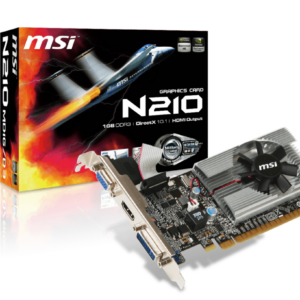 TARJETA DE VIDEO MSI GEFORCE 210 1GB DDR3