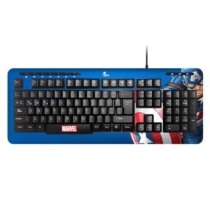 TECLADO XTECH MARVEL CAPTAIN AMERICA