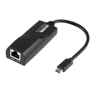 ADAPTADOR TYPE-C A RJ45 ARGOM GIGABIT 6IN/15CM, ARG-CB-0062.