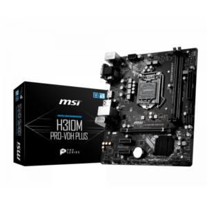 MB MSI H310M PRO-VDH PLUS, SOCKET 1151, CPU MAX SUPPORT I9, 9NA GEN