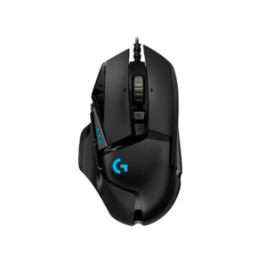 MOUSE LOGITECH G502 GAMING HERO, COLOR NEGRO, OPTICO USB