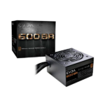POWER SUPPLY EVGA 600 BR, 80+ BRONZE 600W