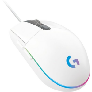 MOUSE LOGITECH G203 LIGHTSYNC GAMING, COLOR BLANCO