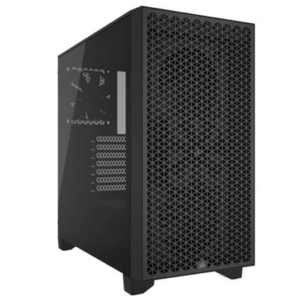 CASE CORSAIR 3000D AIRFLOW MID TOWER, BLACK, 7 EXPANSION SLOT, 2X 2.5", 2X 3.5", TAPA DE CRISTAL TEMPLADO, SOPORTA 3 ABANICOS 120MM FRONTAL, 2 120MM EN EL TOPE, 2 120MM ABAJO, 1 120MM ATRAS, PUERTOS 2X USB 3.2 GEN1, HEADPHONE/MIC COMBO 3.5"