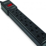 PROTECTOR REGLETA FORZA, 6 SALIDAS 110V/15A/2220W, BREAKER, INTERRUPTOR ILUMINADO.