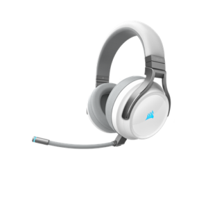 AUDIFONO CON MICROFONO CORSAIR VIRTUOSO RGB, WIRELESS /USB/3.5" JACK, GAMING HIGH FIDELITY 7.1 SURROUND SOUND, 20 HORAS DE BATERIAS, BANDA AJUSTABLE, CONTROL DE VOLUMEN, ALMOHADILLAS ACOLCHADAS PARA LARGAS HORAS DE JUEGO, COMPATIBLE CON PC Y CONSOLAS, COLOR WHITE, (CA-9011186-NA)