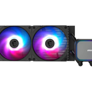 ABANICO PARA CPU MSI SERIE MAG CORELIQUID A13 240 ALL-IN-ONE LIQUID CPU COOLER, 3*120MM ARGB, NEGRO, COMPATIBLE CON INTEL LGA 1700 / 1851, AMD AM5 / AM4 MAG CORELIQUID A13 240