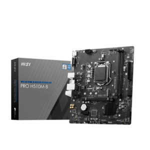 MB MSI PRO H510M-B LGA 1200 INTEL H470 SATA 6GB/S MICRO ATX PRO H510M-B