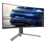 MONITOR AOC PORSCHE 34" GAMING 240HZ, CURVADO (RADIO: 1.800R), 2X ENTRADA HDMI, (VERSIÓN HDMI: 2.1), 1X ENTRADA DISPLAYPORT, (VERSIÓN DE DISPLAYPORT: 1.4), 1X SALIDA DE AURICULARES, 3X USB-A-3.2 GEN 1 (5 GBPS), 1X USB-B-3.2 (5 GBPS), 1X USB-C 3.2 GEN 1 (5 GBPS), 1X RJ 45, VESA COMPATIBLE (100 X 100 MM),