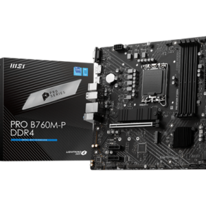 MB MSI PRO B760M-P DDR4 LGA 1700 INTEL B760 SATA 6GB/S MICRO ATX PRO B760M-P DDR4