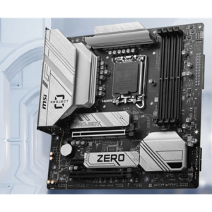 MB MSI B760M PROJECT ZERO LGA, DDR5, INTEL, SATA 6GBPS, B760M MICRO ATX B760M PROJECT ZERO
