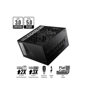 POWER SUPPLY MSI MPG A1000G PCIE 5.0, 80 GOLD FULL MODULAR GAMING PSU, 12VHPWR CABLE, 4080 4090 ATX 3.0 COMPATIBLE, 1000W MPG A1000G PCIE5