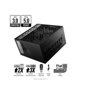POWER SUPPLY MSI MPG A850G PCIE 5.0, 80 GOLD FULL MODULAR GAMING PSU, 12VHPWR CABLE, 4080 4070 ATX 3.0 COMPATIBLE, 850W MPG A850G PCIE5