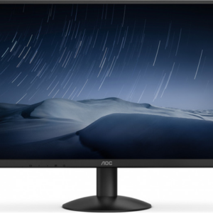 MONITOR AOC 27", 1920 X 1080 , FHD 1080P, 1500R IPS PANEL, 4MS,100HZ, HDMI/VGA, INTERFAZ 100X100 VESA, NEGRO 27B30H