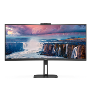 MONITOR AOC 34" CURVO CON ALTAVOCES INCORPORADO 5W X2, CAMARA WEB 2MP WIN, 100X1000 VESA, HDM 2.0, 4 USB, FREESYNC.(CU34V5CW)
