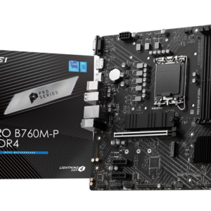 MB MSI PRO B760M-P DDR5 LGA 1700 INTEL B760 SATA 6GB/S MICRO ATX PRO B760M-P