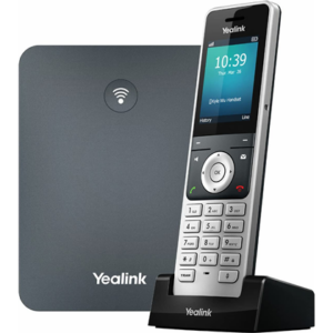 TELEFONO IP DECT YEALINK, 10 CUETAS VOIP W76P