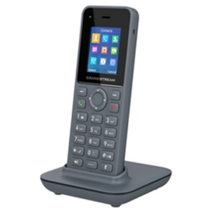 TELEFONO IP GRANDSTREAM INALAMBRICO DP-725, RANGO DE 400 METROS EXTERIORES, 50 METROS INTERIORES, 20-SIP, AUDIO HD, NEGRO. TECNOLOGÍA DE AUTENTICACIÓN Y CIFRADO DECT PARA PROTEGER LLAMADAS Y CUENTAS DP-725