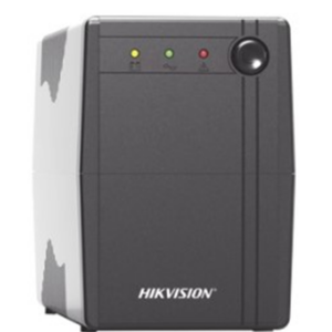UPS MARCA HIKVISION DE 600VA, 360W, PROTECCIÓN CONTRA SOBRECARGA Y DESCARGA, ENTRADA Y SALIDA 120, 6 TOMAS NEMA 5-15R (4 CON RESPALDO Y 2 SIN RESPALDO)