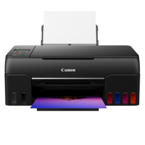 IMPRESORA CANON PIXMA G610, FOTOGRAFICA DE 6 COLORES – MULTIFUNCIONAL – WIFI - INYECCIÓN DE TINTA – RESOLUCION HASTA 4800 X 1200 DPI – RENDIMIENTO DE HASTA 3,800 FOTOS 4X6 O 3,700 PAGINAS EN NEGRO Y 8,000 A COLOR – IMPRESIÓN TAMAÑO 3.5” X 3.5” (CUADRADO), 4” X 6”, 5” X 5” (CUADRADO), 5” X 7”, 7” X 10”, 8” X 10”, CARTA (8.5” X 11”), LEGAL (8.5” X 14”), TAMAÑO DE TARJETA (91 MM X 55 MM), SOPORTA TODO TIPO DE PAPEL FOTOGRAFICO - MATERIALES GRUESOS – TARJETAS DE FELICITACION, SOBRES – CARTUCHO DE MANTENIMIENTO Y CABEZALES REEMPLAZABLES – VELOCIDAD 3.9IPM NEGRO Y 3.9IPM A COLOR 4620C004AA