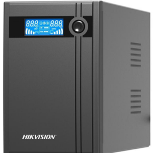 UPS MARCA HIKVISION DE 2000VA, 1200W, PROTECCIÓN CONTRA SOBRECARGA Y DESCARGA, ENTRADA Y SALIDA 125, 6 TOMAS NEMA 5-15R (4 CON RESPALDO Y 2 SIN RESPALDO)