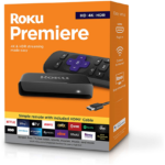 ROKU PREMIER - 4K STREAMING - HDR 10 - PUERTO HDMI PARA CONVERTIR TV NORMAL EN SMART TV, CONTROL REMOTO, HBO MAX, NETFLIX, DISNEY+ Y PRIME VIDEO. (3920RW)