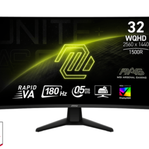 MONITOR MSI 2K MAG 32CQ6F, 32¨ CURVO 180 HZ