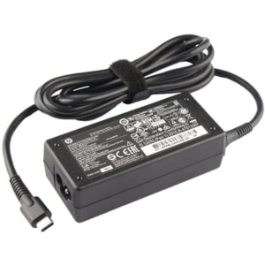 CARGADOR FUENTE PARA LAPTOP HP, USB TYPE-C, 5V, 12V, 15V, 65W