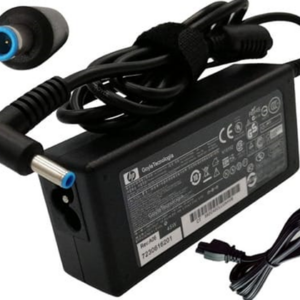 CARGADOR FUENTE PARA LAPTOP HP, PLUG FINO AZUL, 19V 3.34A 65W