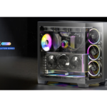 CASE GAMING ANTEC C8 ARGB CONSTELLATION SERIES DUAL CHAMBER MID-TOWER. COLOR NEGRO.