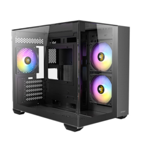 CASE GAMING ANTEC MICRO-TOWER. COLOR NEGRO.