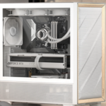 CASE GAMING ANTEC FLUX MID-TOWER. COLOR BLANCO.