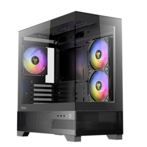 CASE GAMING ANTEC MICRO-TOWER. COLOR NEGRO.