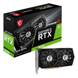 TARJETA DE VIDEO MSI GEFORCE RTX™ 3050 GAMING X