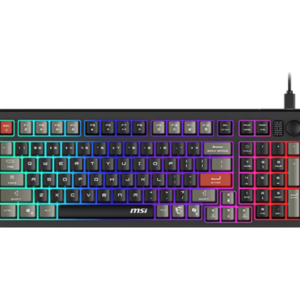 TECLADO MSI FORGE GK110 US, GAMING, SWITCHES MENBRANA