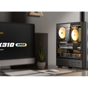 CASE GAMING ANTEC VX310 ARGB MID-TOWER. COLOR NEGRO