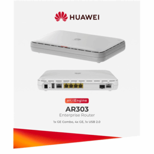ROUTER EMPRESARIAL HUAWEI COMPACTO QUE COMBINA FUNCIONES DE ENRUTAMIENTO