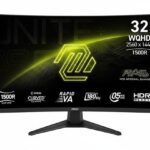 MONITOR MSI MAG 321CQF E18 CURVO 1500R, 31.5",WQHD (2560X1440) 180HZ
