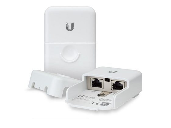 PROTECTOR DE CORRIENTE UBIQUITI PARA ETHERNET GIGABIT